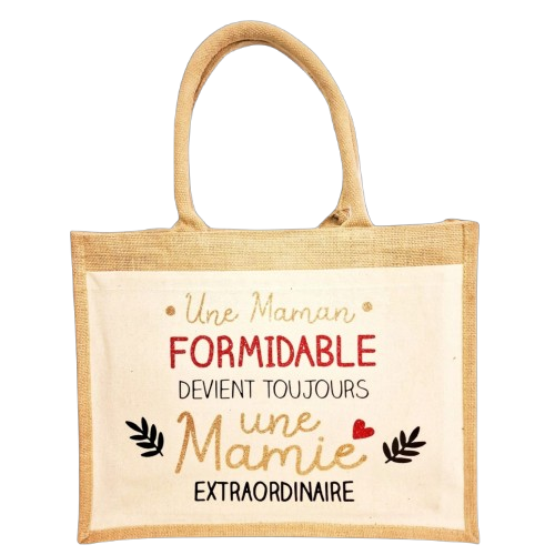 Sac en jute - Modèle Formidable