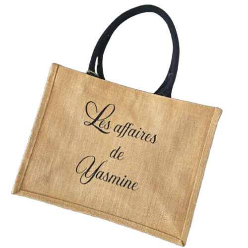 Sac en jute - Modèle Les affaires de ...