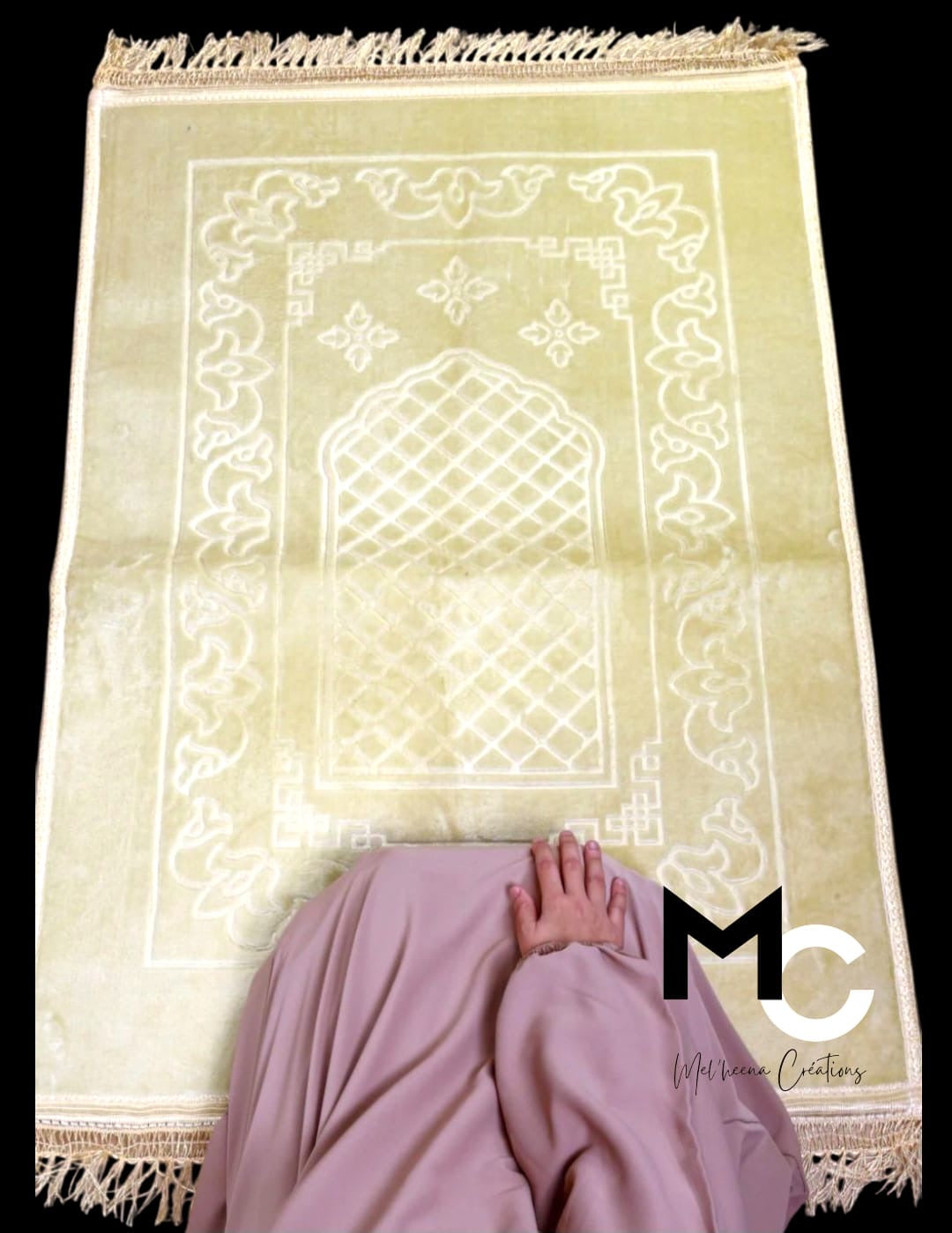 Tapis de prière - Crème