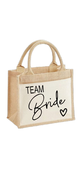 Sac en jute - Modèle Team Bride