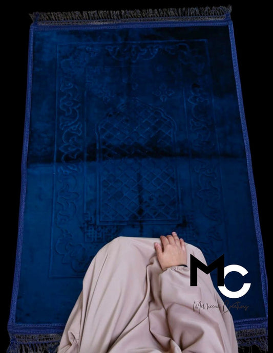 Tapis de prière - Bleu