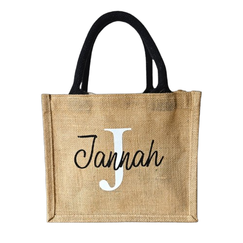 Sac en jute - Modèle Initiale