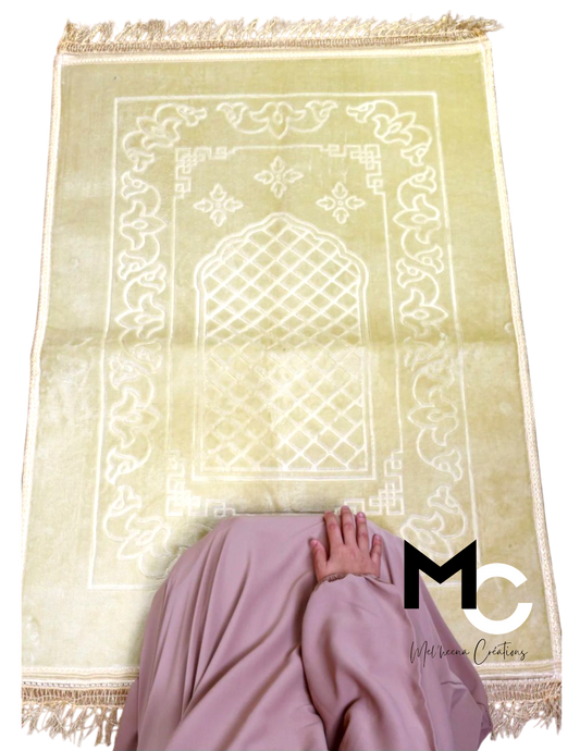 Tapis de prière - Crème