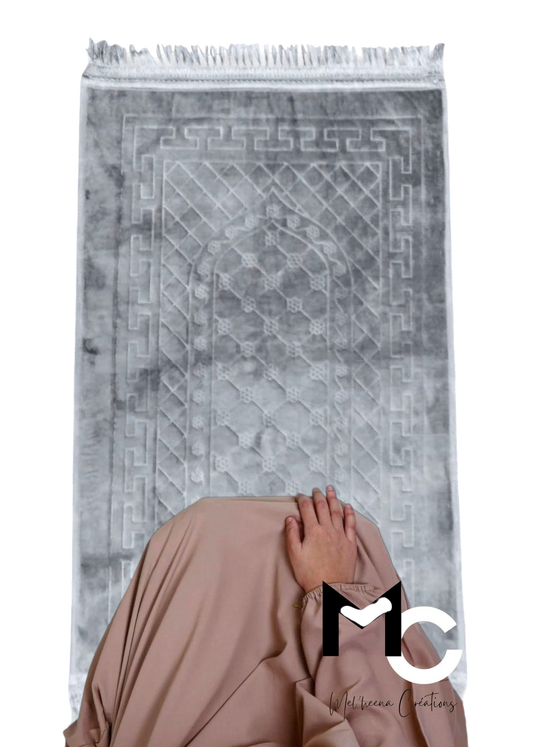 Tapis de prière - Gris