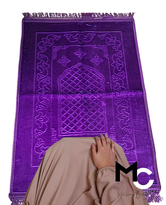 Tapis de prière - Violet
