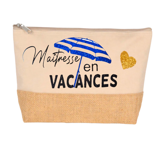 Pochette - Maitresse en vacances