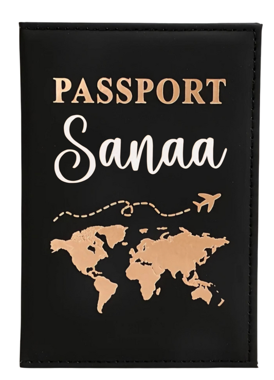 Protège passeport - Noir