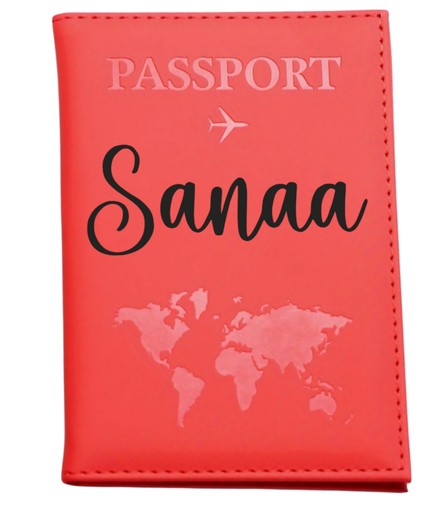 Protège passeport - Rouge