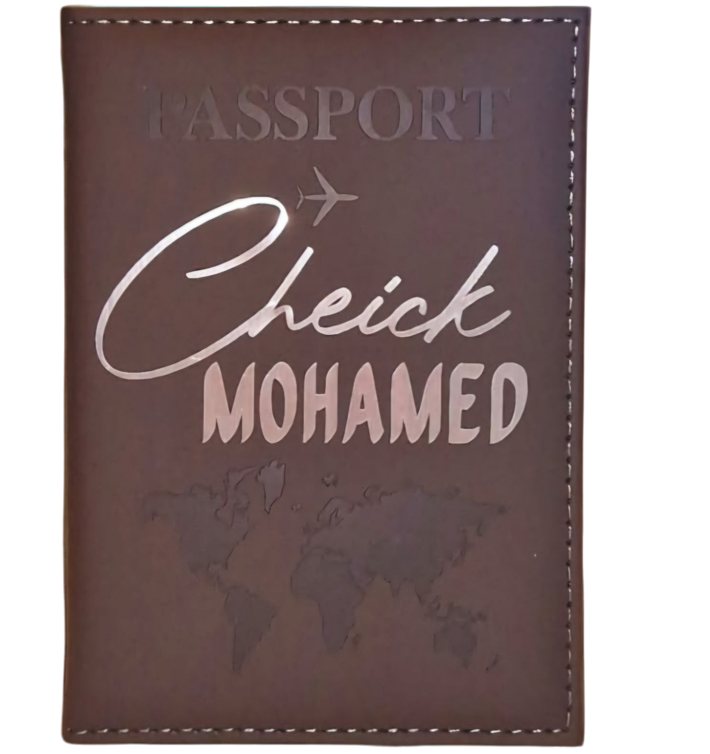Protège passeport - Marron