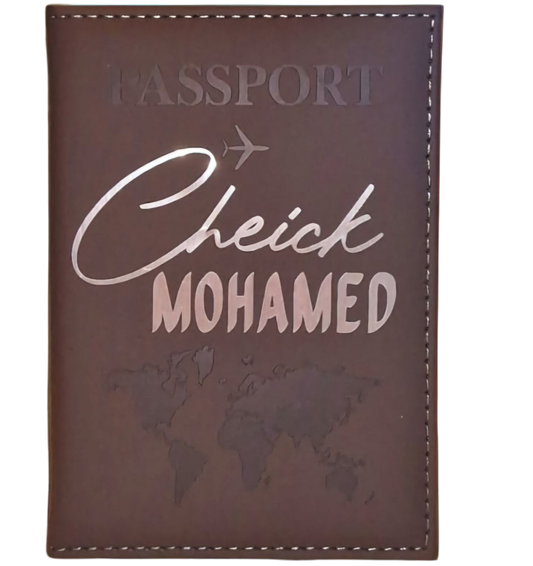Protège passeport - Marron