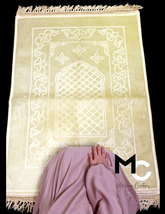 Tapis de prière - Crème